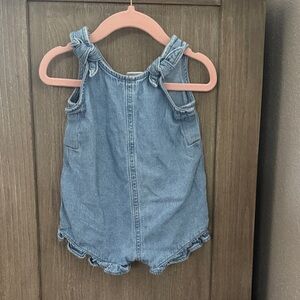 Adorable Blue Denim Kids Romper